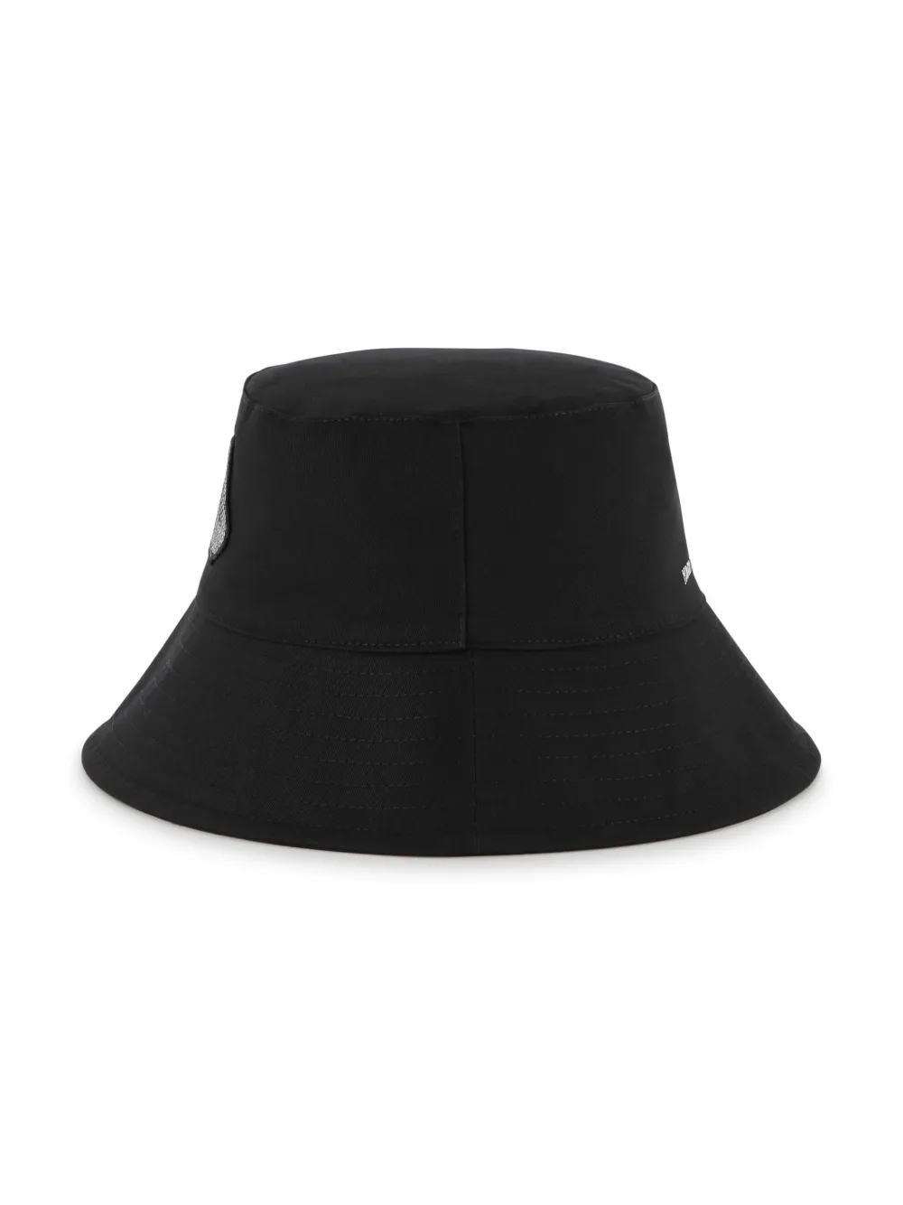 Karl Lagerfeld Kids Vissershoed met logoprint Zwart