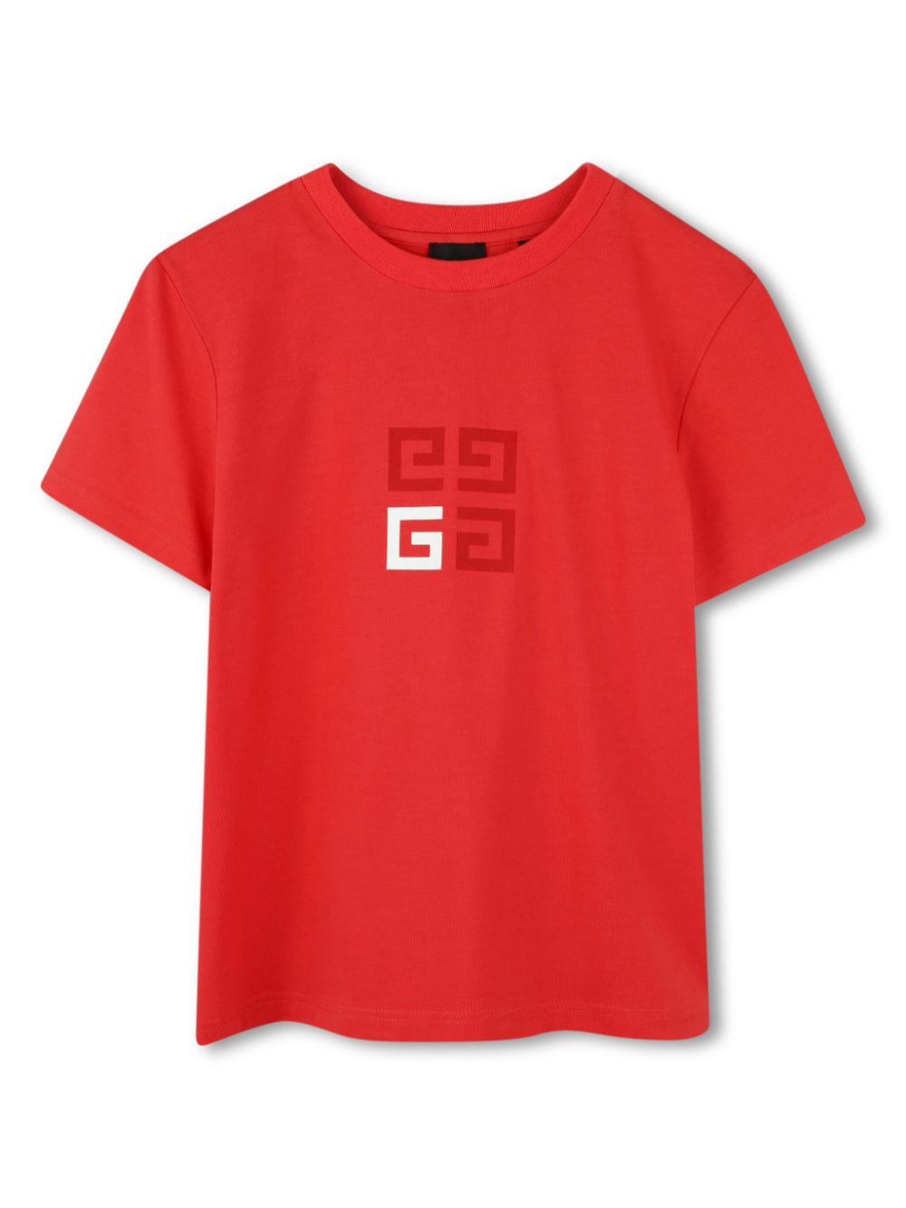 Givenchy Kids T-shirt met print Rood