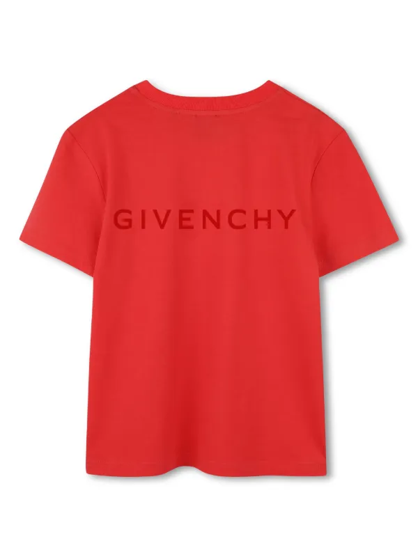 Givenchy Kids 4G Tシャツ | レッド | FARFETCH JP