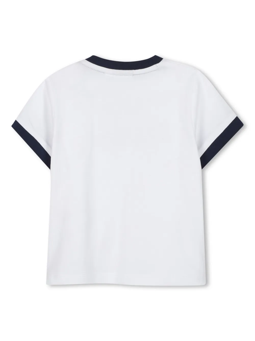 BOSS Kidswear T-shirt met logoprint - Wit