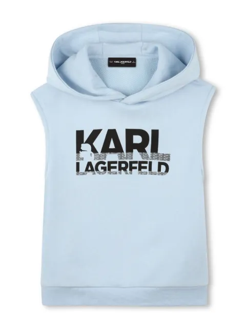 Karl Lagerfeld Kids logo-print hoodie