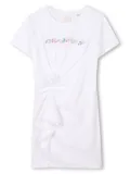 Givenchy Kids logo t-shirt dress - White