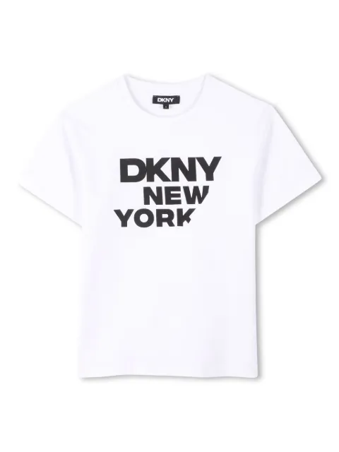 Dkny Kids logo-print T-shirt