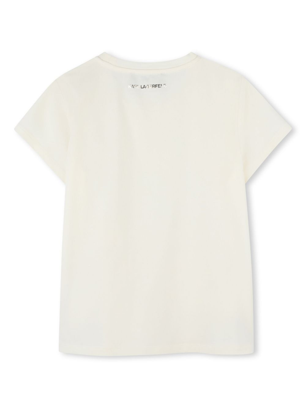 Karl Lagerfeld Kids T-shirt met print - Wit