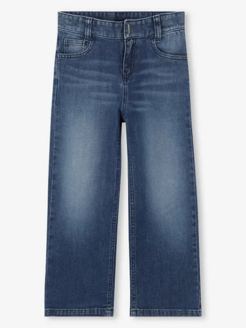 Givenchy Kids logo-embroidered jeans