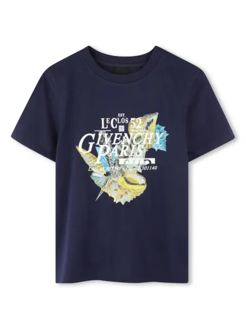 Givenchy Kids shell-print T-shirt