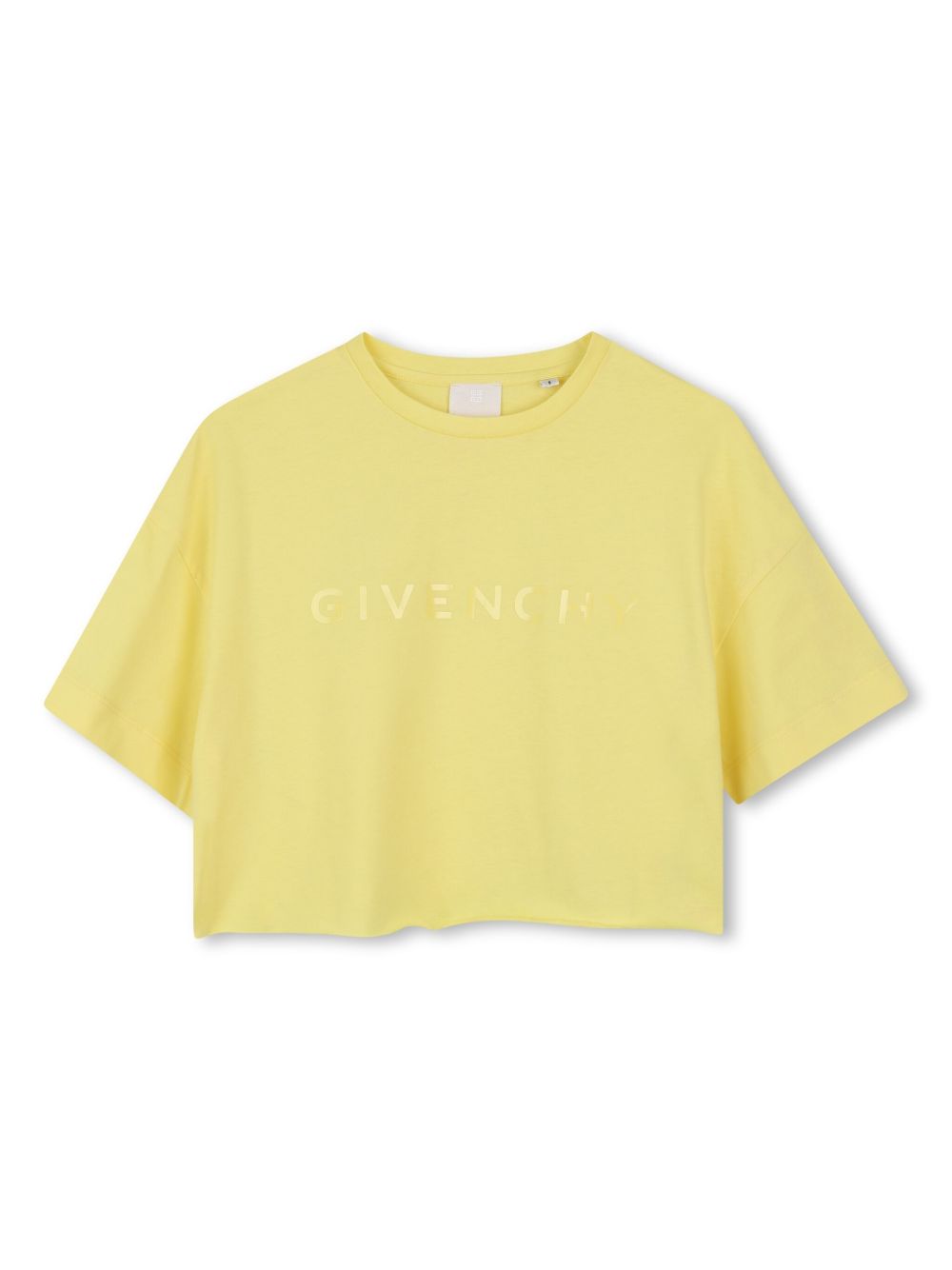 Givenchy Kids organic cotton T-shirt - Yellow