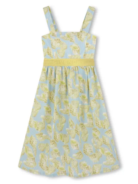 Givenchy Kids shell-print cotton dress