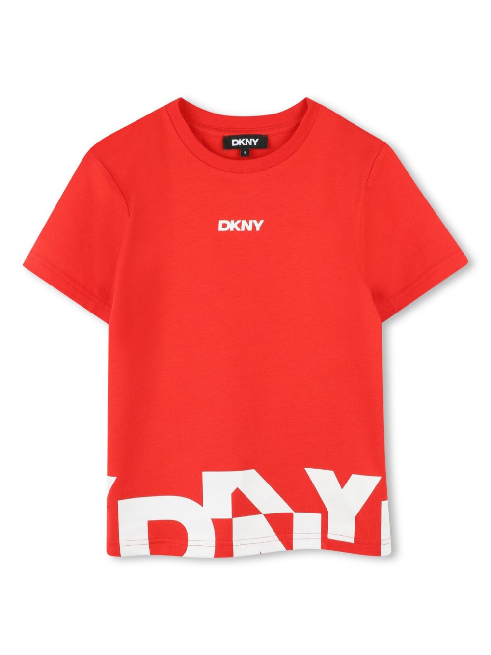 Dkny Kids T-shirt met logoprint Rood