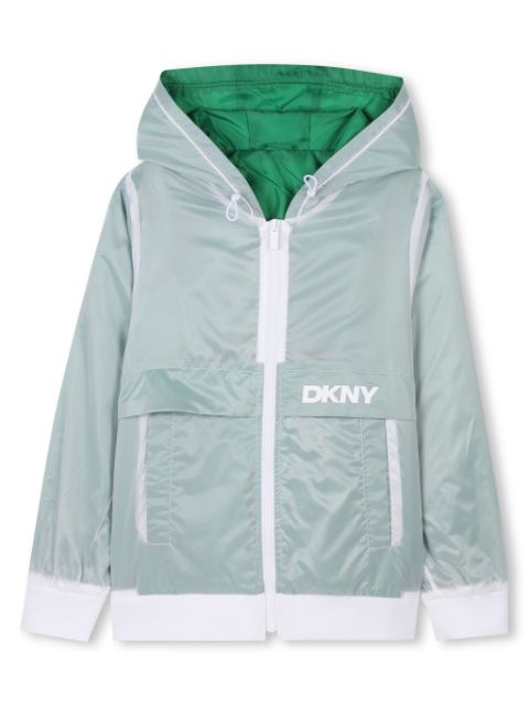 Dkny Kids water-repellent windbreaker