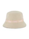 Chloé Kids logo-print bucket hat - Neutrals