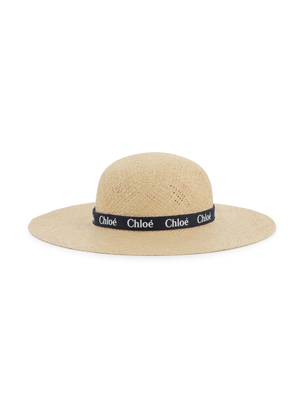 Image 1 of Chloé Kids logo-print sun hat