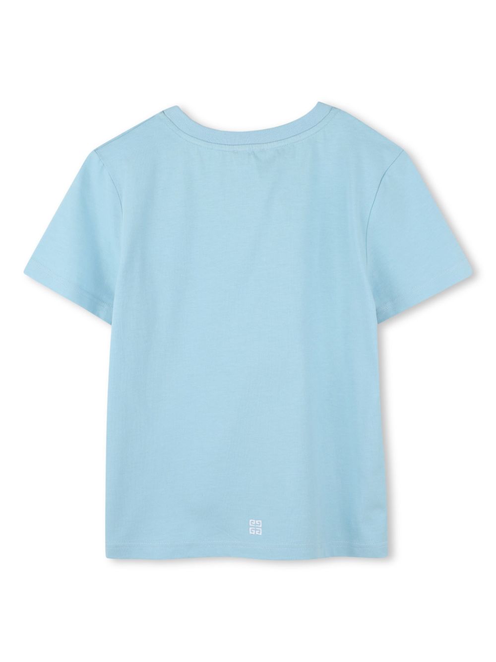 Givenchy Kids T-shirt met geborduurd logo Blauw