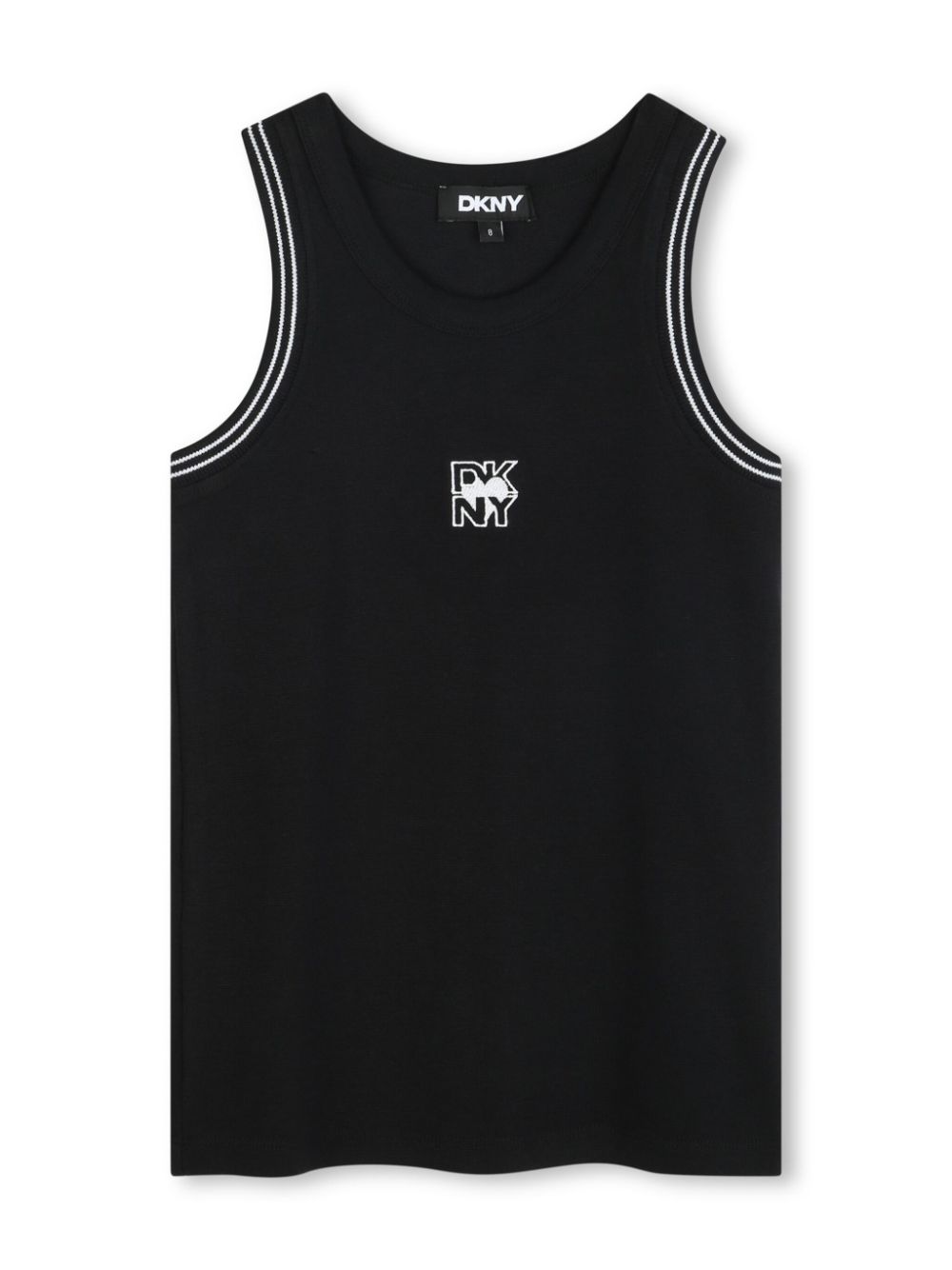 Dkny Kids Tanktop met logoprint Zwart