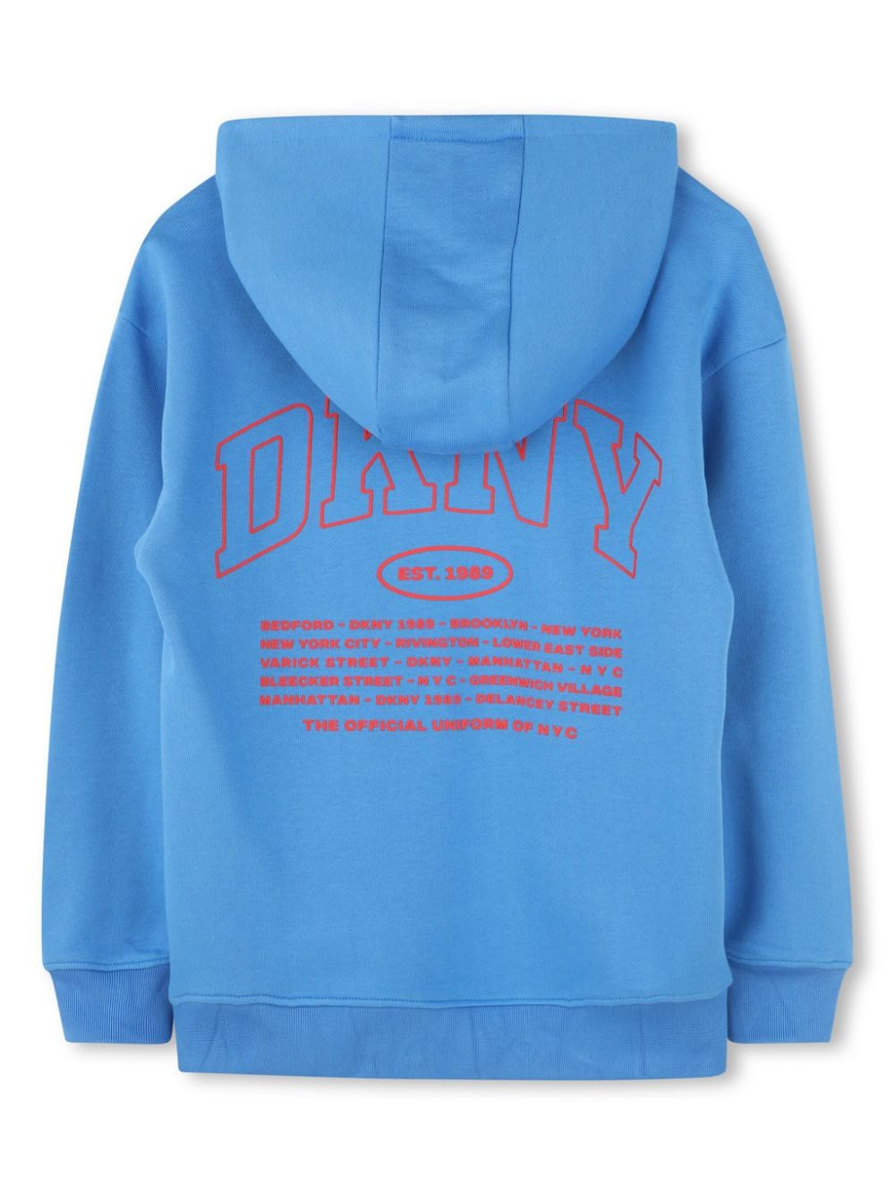 Dkny Kids Hoodie met logoprint - Blauw