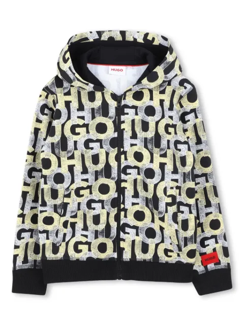 HUGO KIDS hoodie con logo estampado