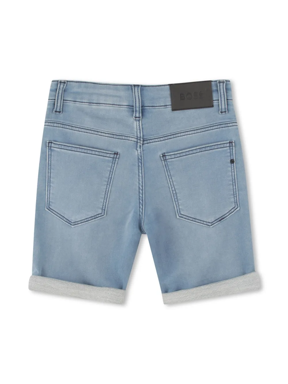 BOSS Kidswear Spijkershorts - Blauw