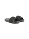 HUGO KIDS logo-lettering slides - Black