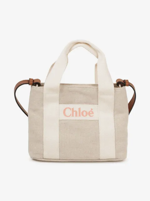 Chloé Kids logo shoulder bag