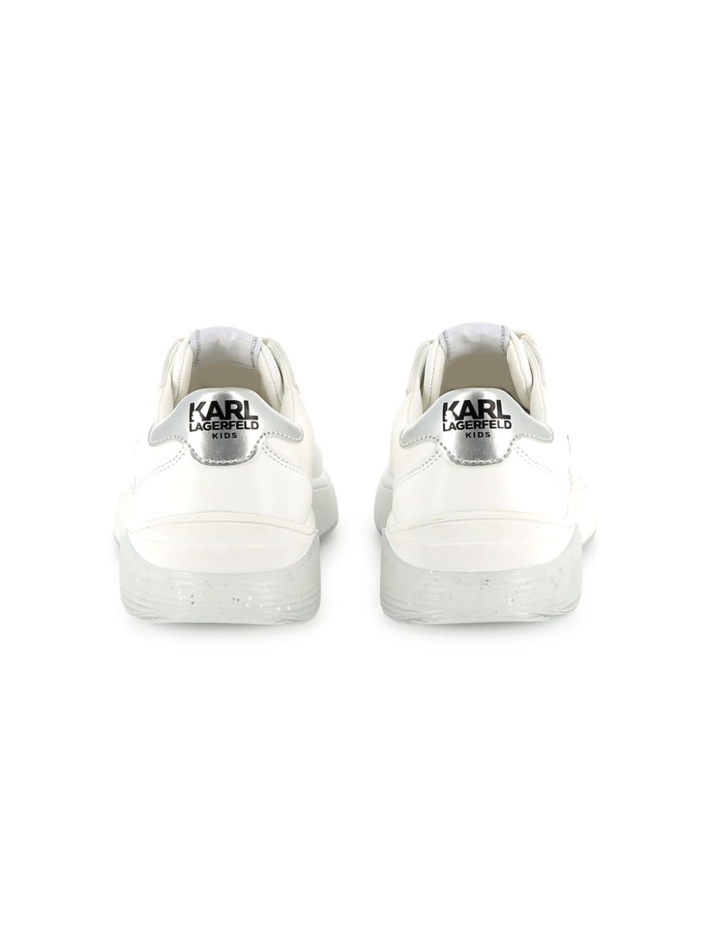 Karl Lagerfeld Kids Sneakers met logoprint Wit