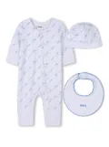 BOSS Kidswear logo-print pajama set - White