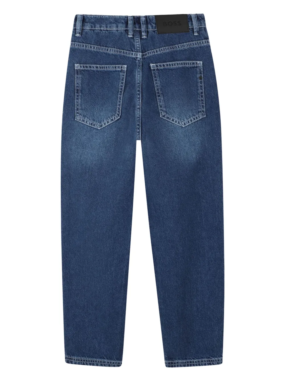 BOSS Kidswear Straight jeans Blauw