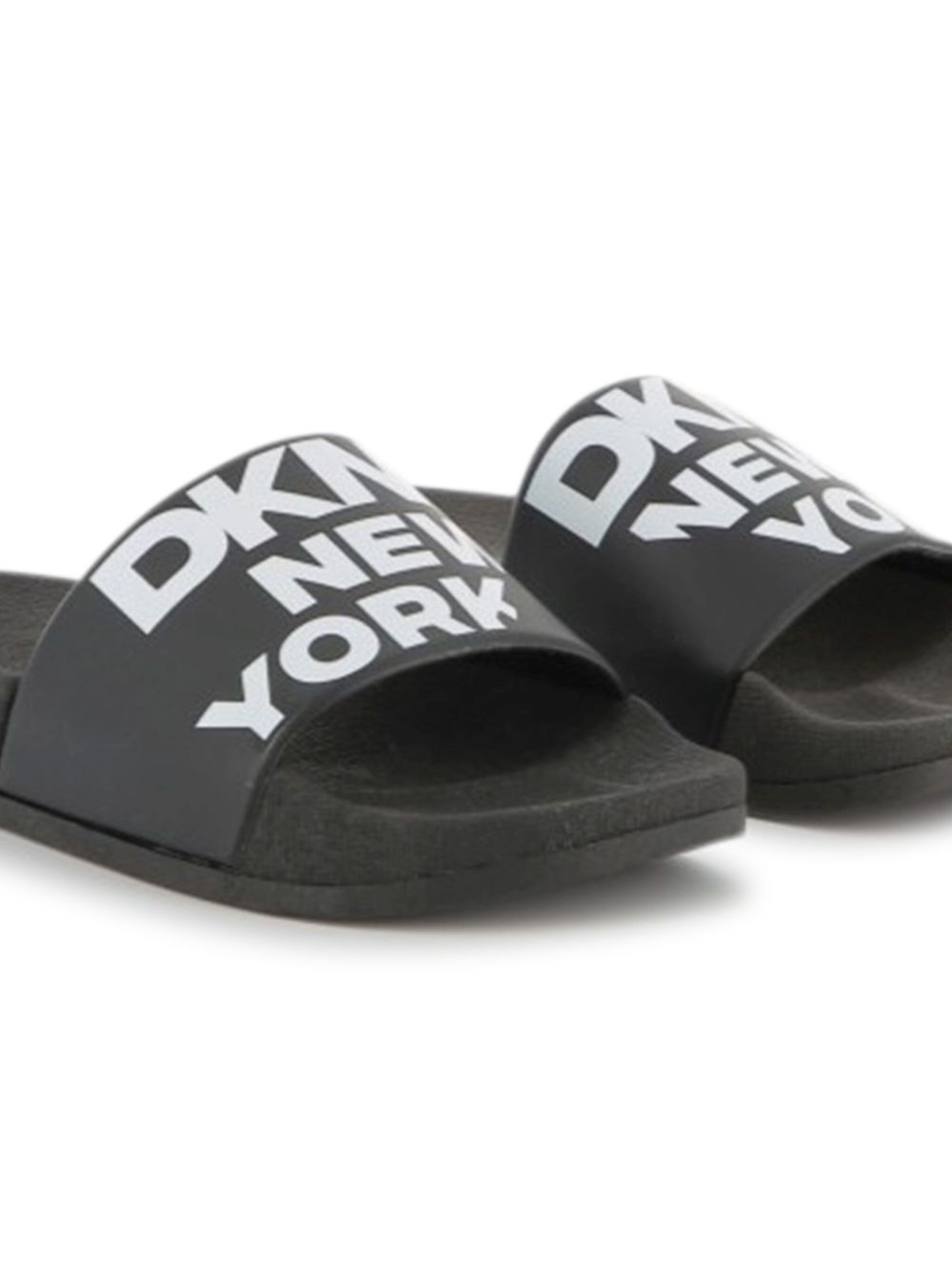 Dkny Kids Sandalen met logoprint - Zwart