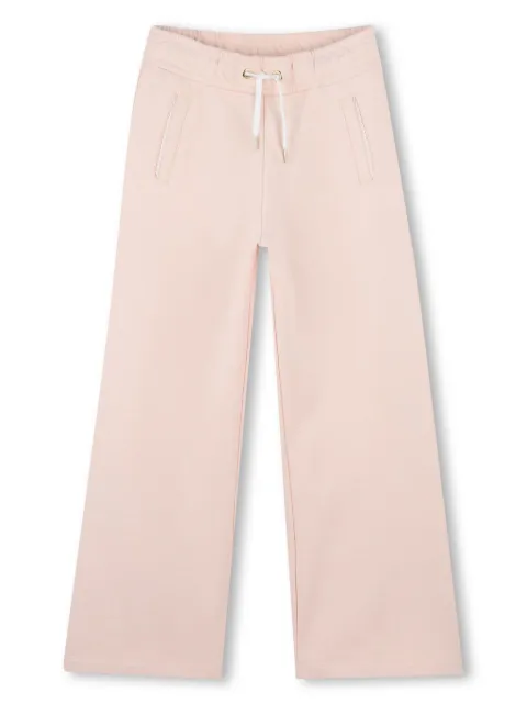 Chloé Kids Jogginghose mit Logo-Stickerei