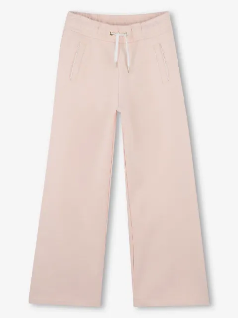 Chloé Kids logo-embroidered track pants