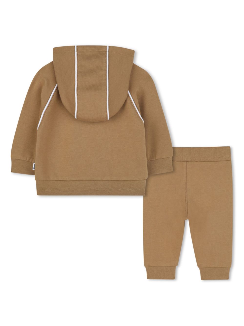 BOSS Kidswear cotton tracksuit set - Neutrals