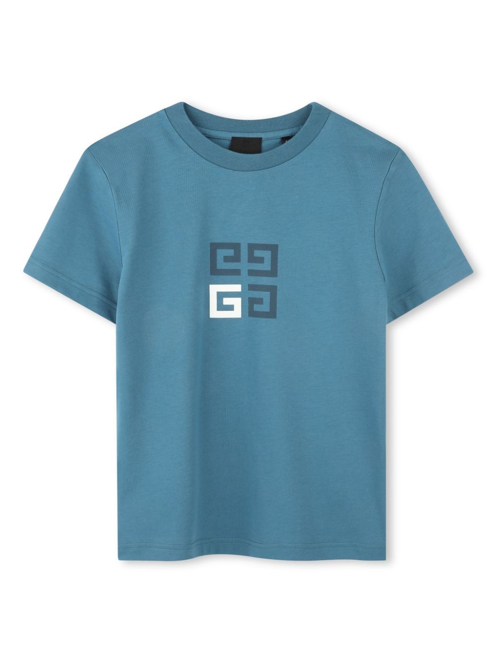 Givenchy Kids T-shirt met print Blauw