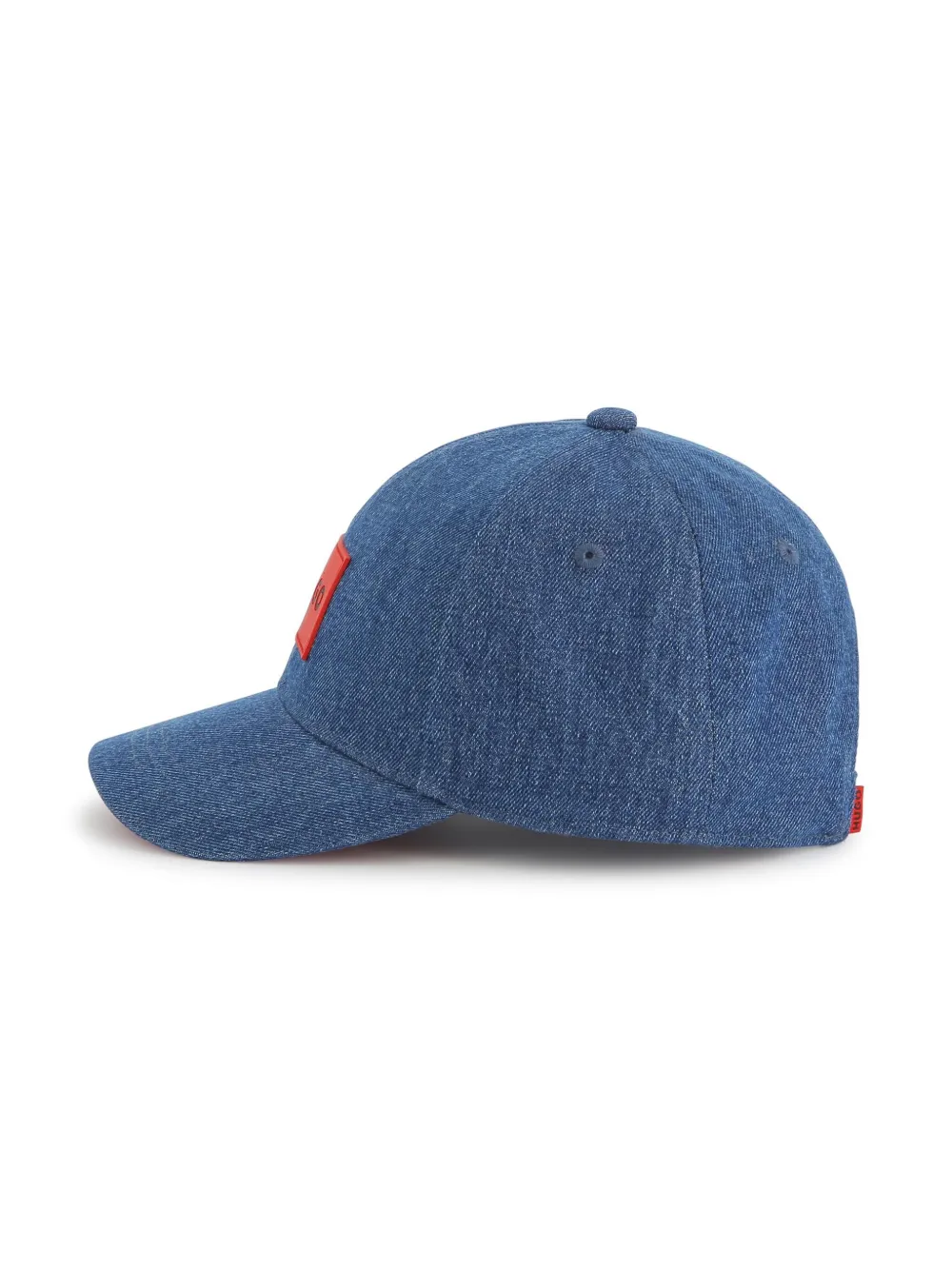 HUGO KIDS Pet met logo Blauw