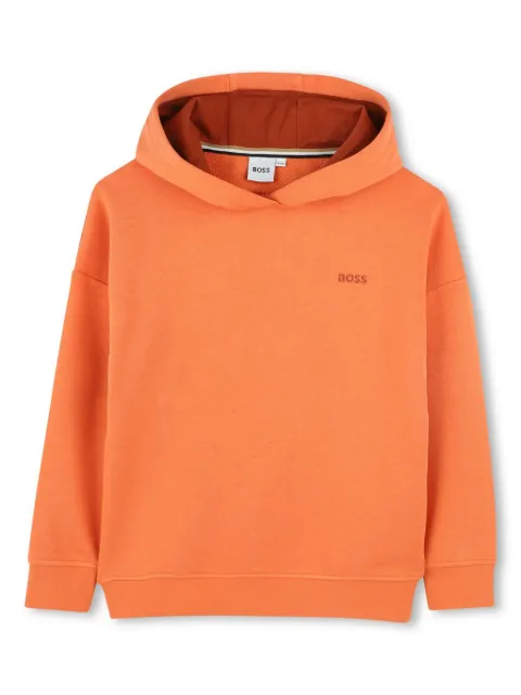 BOSS Kidswear logo-print hoodie 