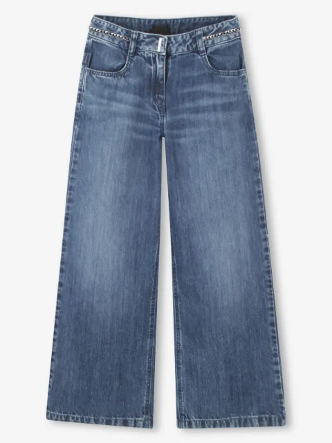 Givenchy Kids wide-leg jeans