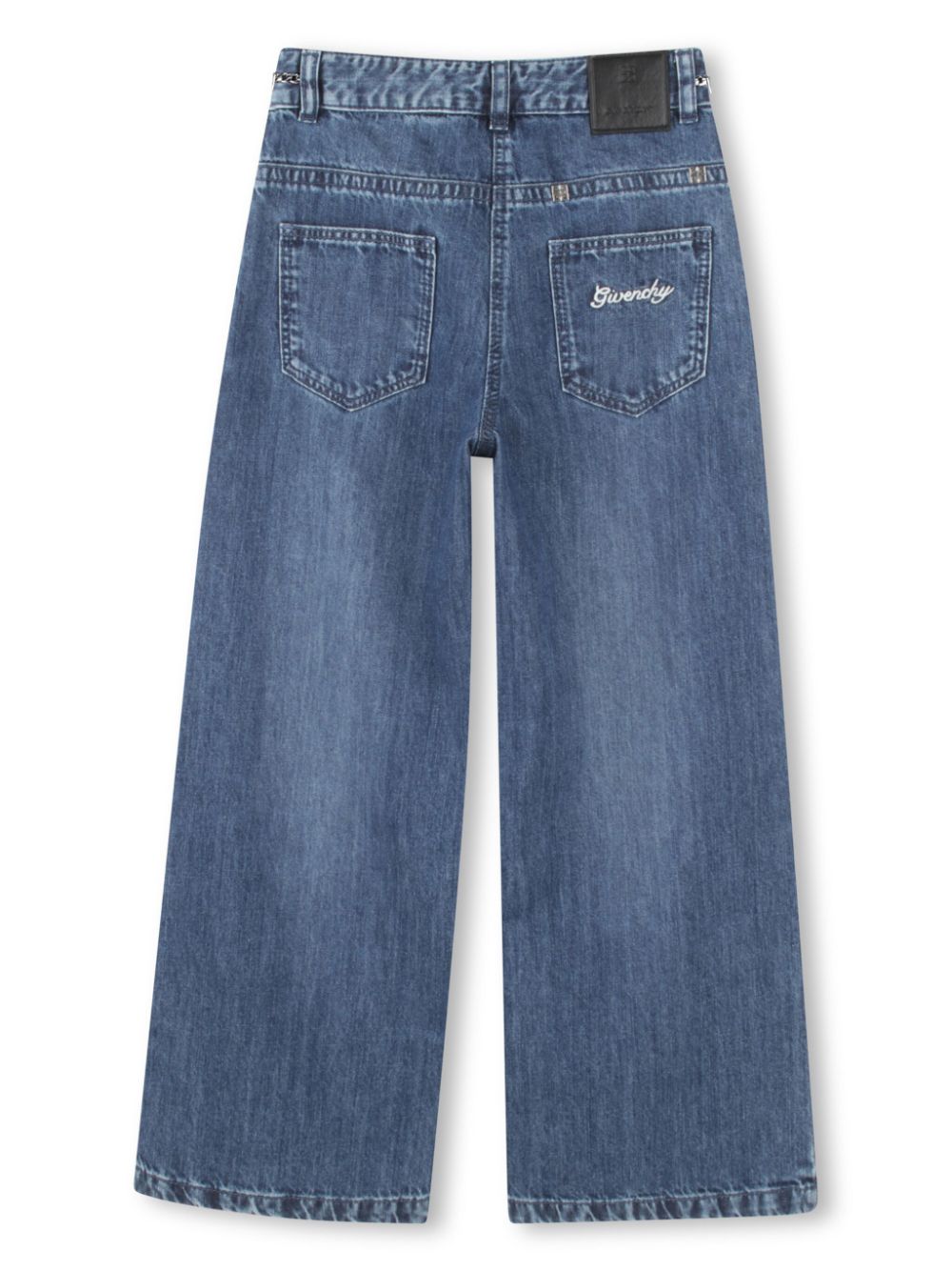 Givenchy Kids wide-leg jeans - Blue