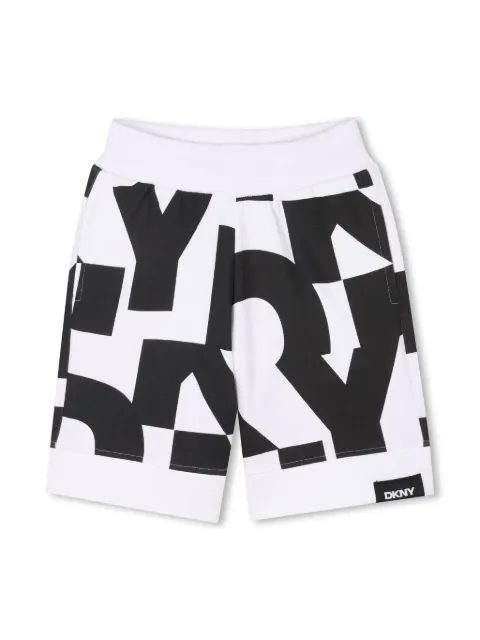 Dkny Kids logo-print shorts