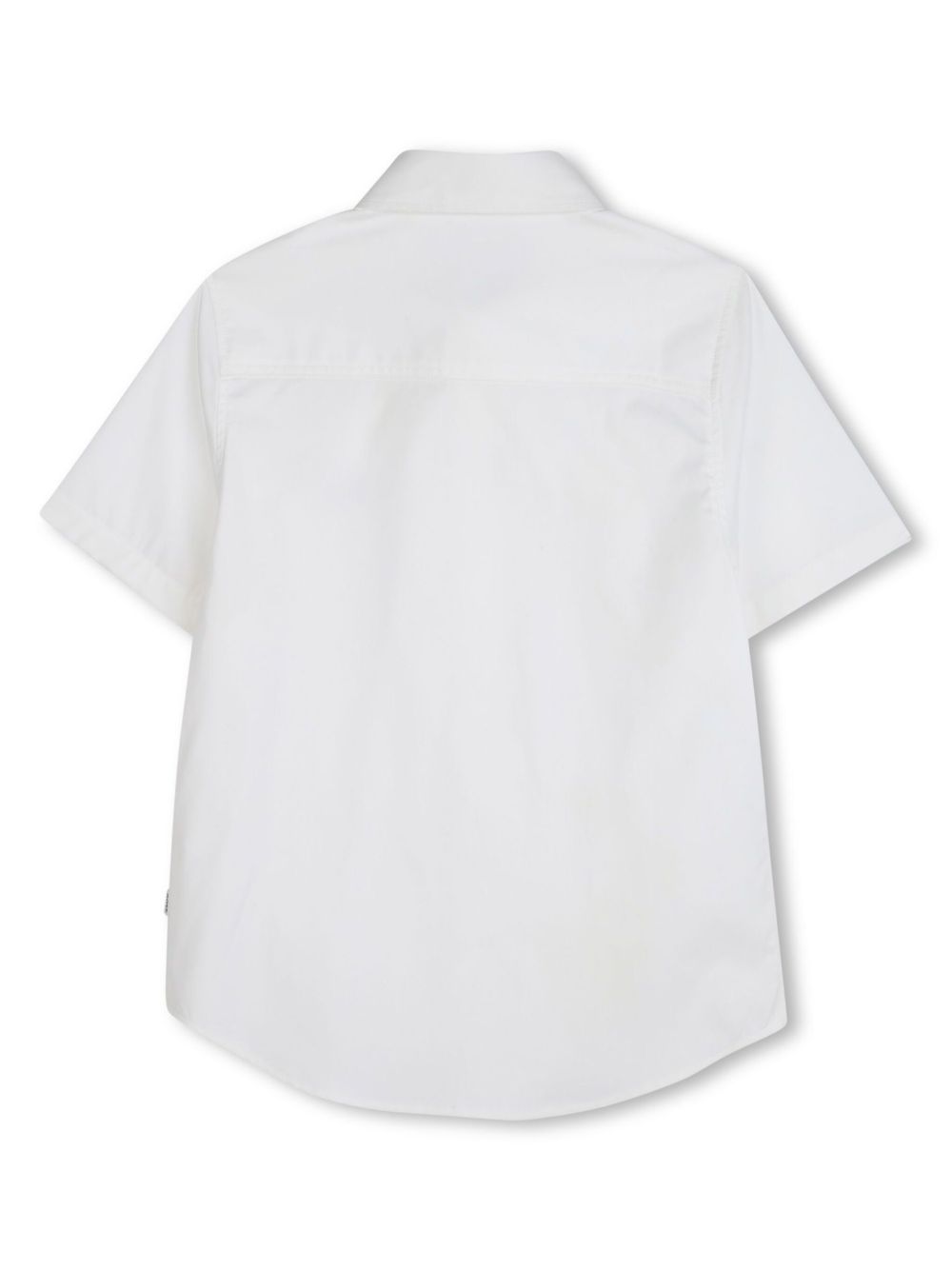 BOSS Kidswear Shirt met korte mouwen - Wit