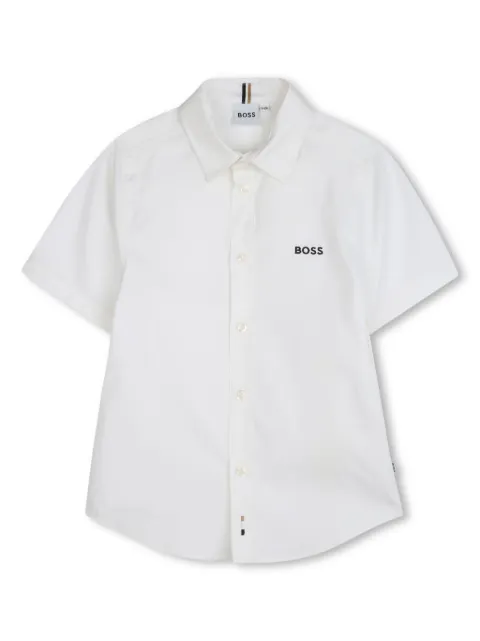 BOSS Kidswear Kurzärmeliges Hemd