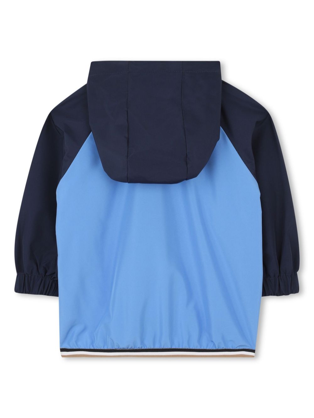 BOSS Kidswear colourblock windbreaker - Blauw