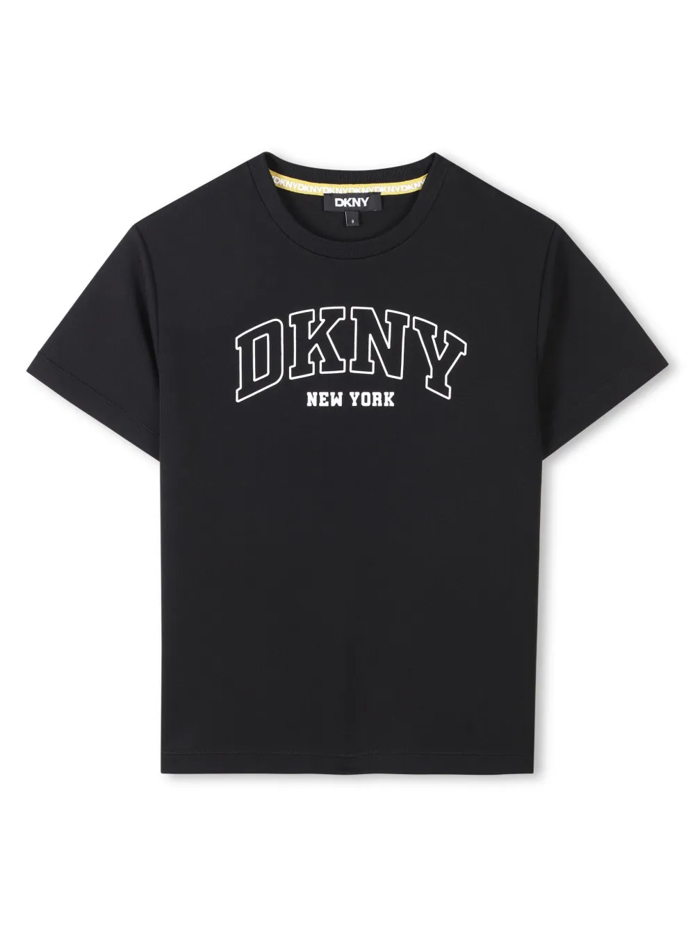 Dkny Kids T-shirt met logoprint Zwart