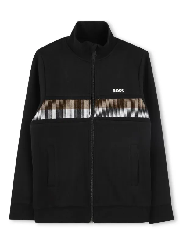 BOSS BLACK コットン ロゴ 長袖Tシャツ 3枚SET BOSS BLACK コットン ロゴ 長袖Tシャツ 3枚SET