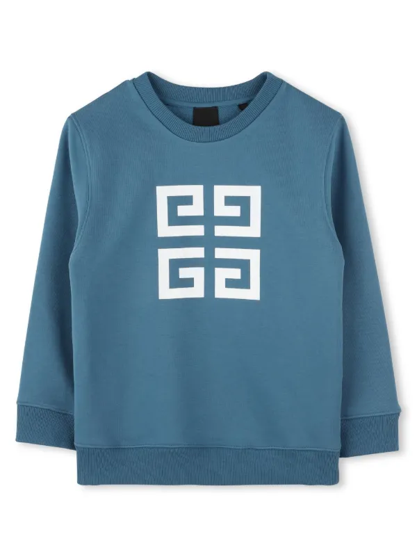 GIVENCHY キッズ スエット Givenchy Kids 4G スウェットシャツ | ブルー | FARFETCH JP