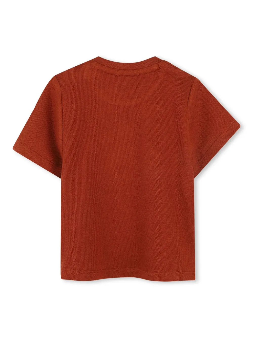 BOSS Kidswear T-shirt met logoprint - Bruin