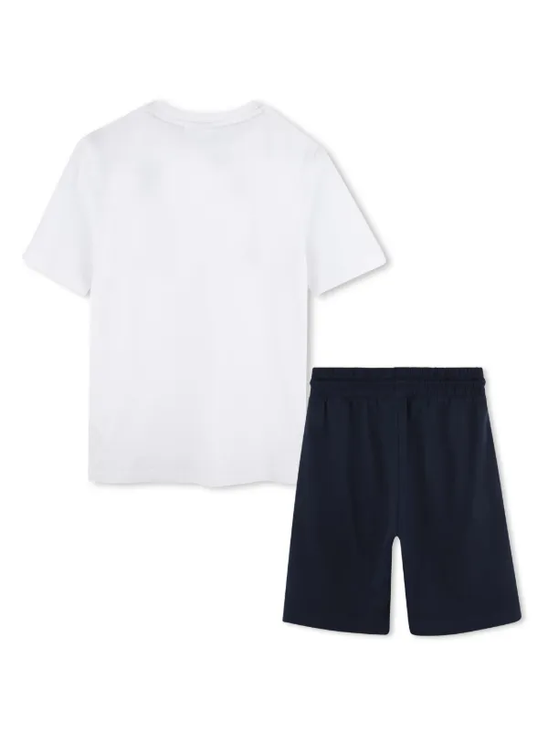 BOSS Kidswear Tシャツ＆ショートパンツ セット | ホワイト | FARFETCH JP