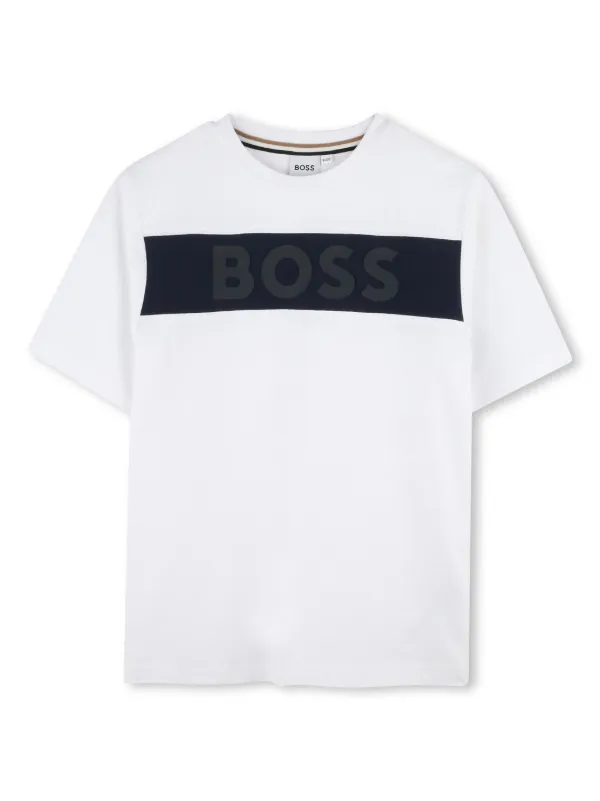 BOSS Kidswear Tシャツ＆ショートパンツ セット | ホワイト | FARFETCH JP
