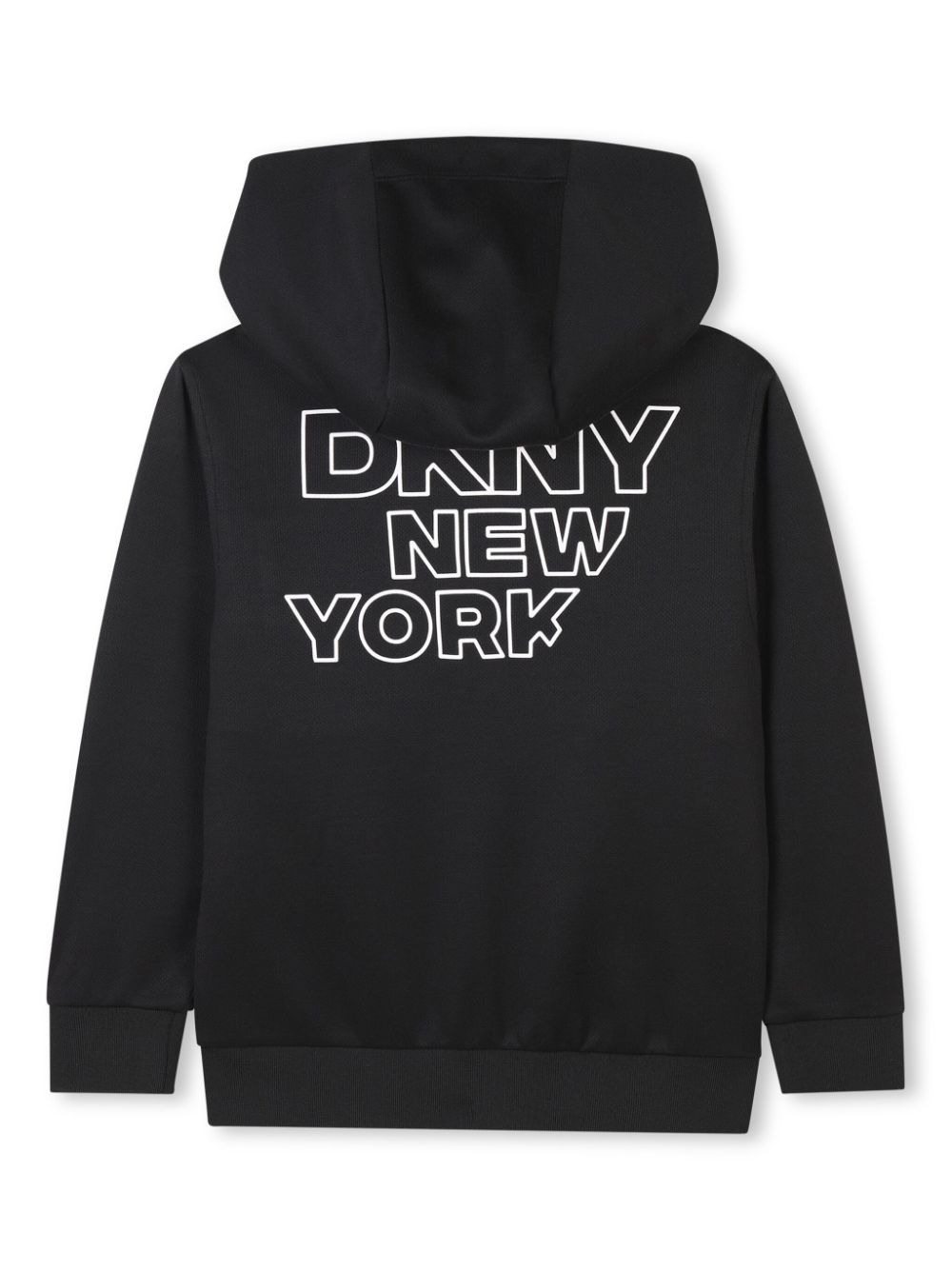 Dkny Kids Vest met logoprint - Zwart