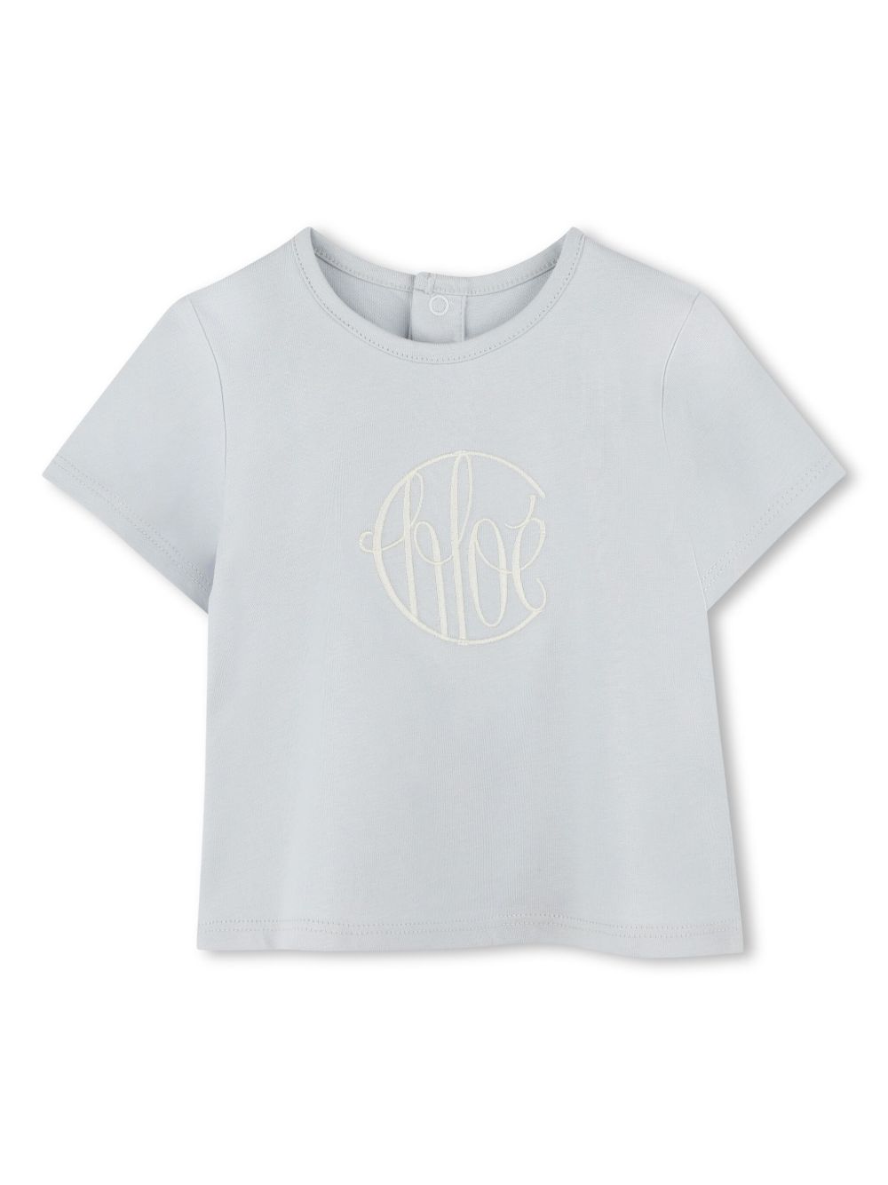 Chloé Kids short-sleeved T-shirt - Blue