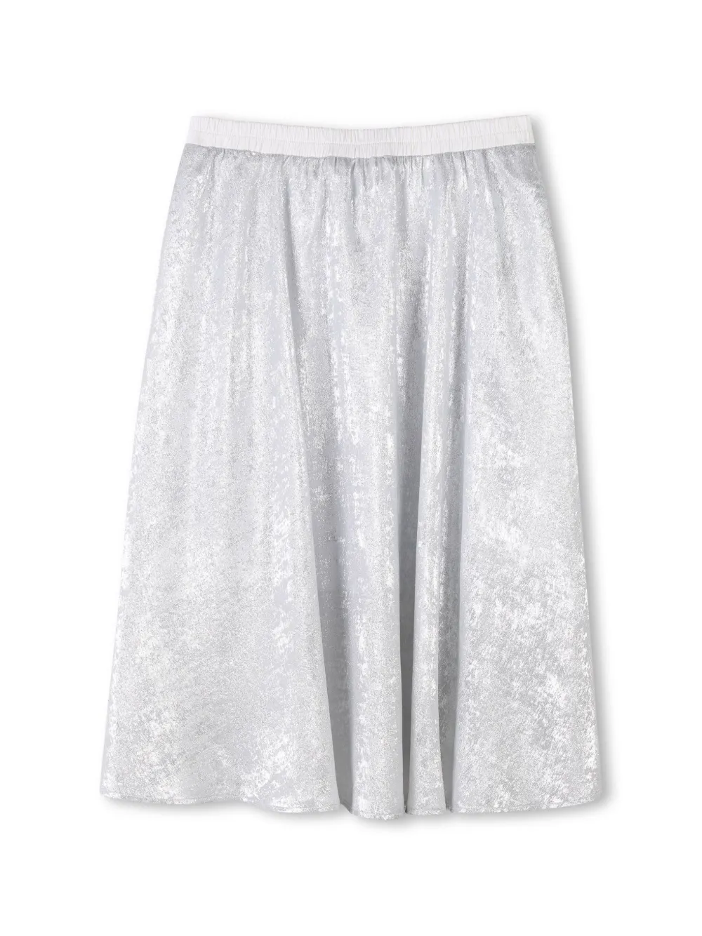 Dkny Kids Midi-rok met logoplakkaat - Grijs