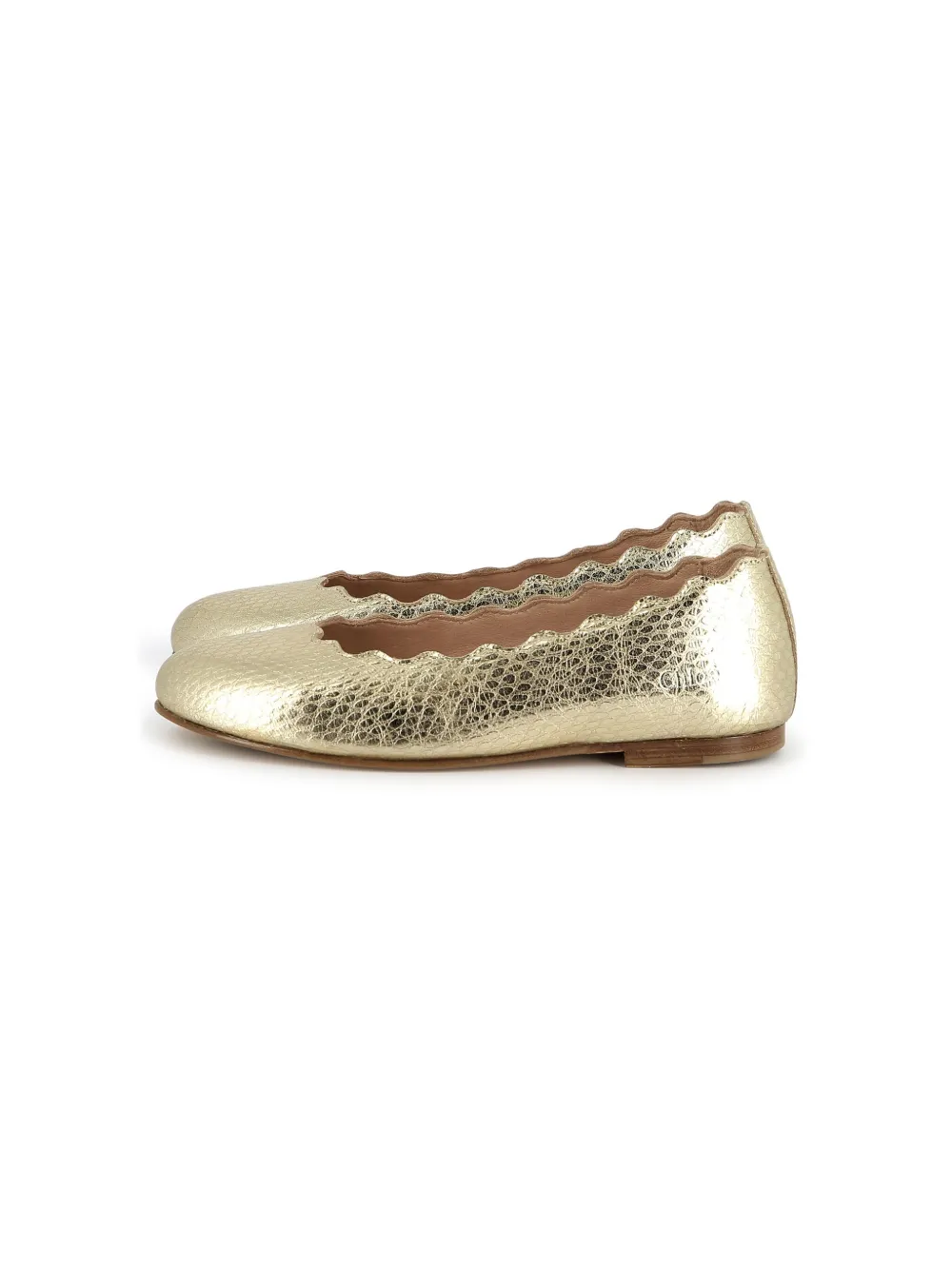 Chloé Kids scallop Gold