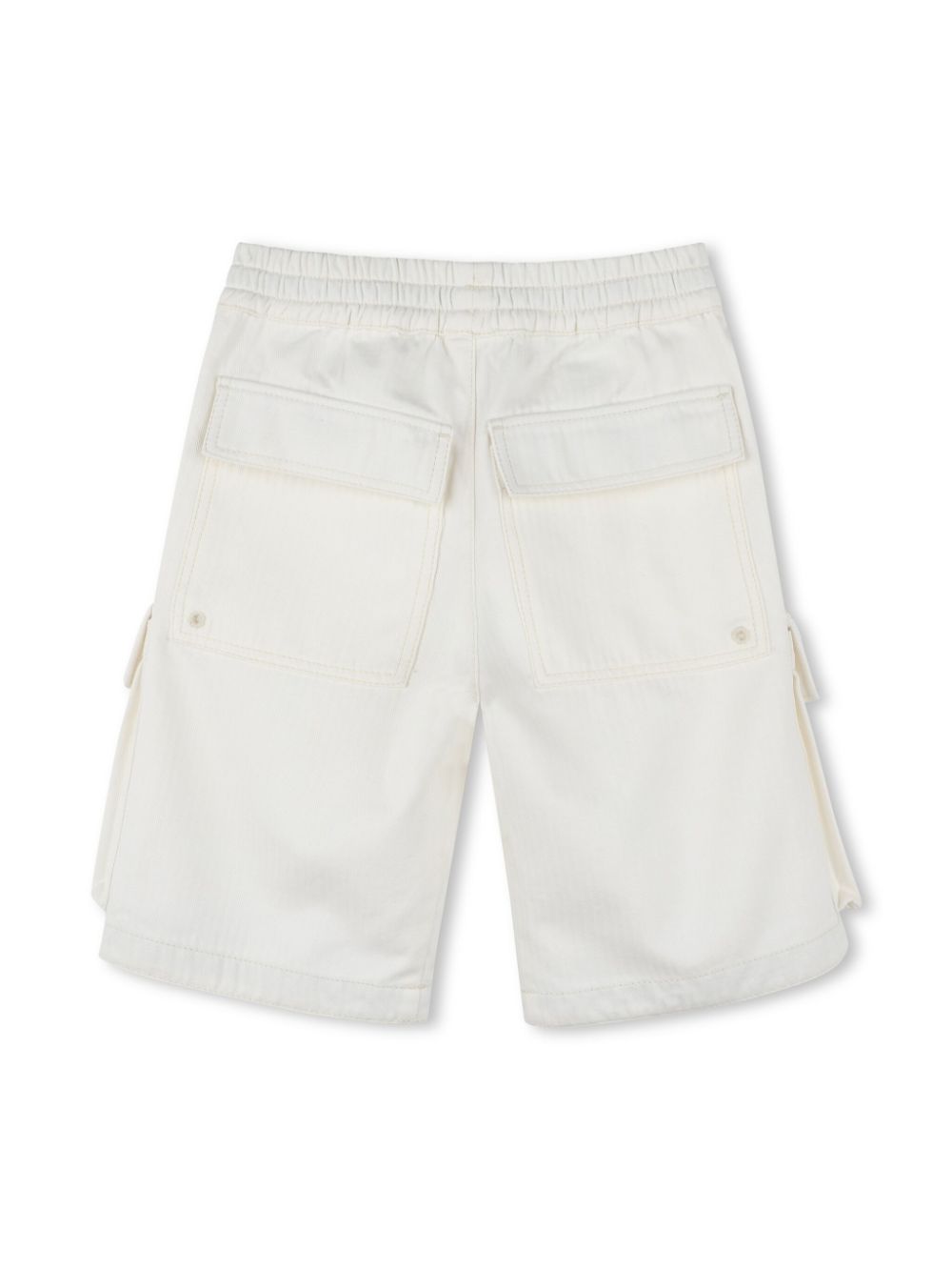 Givenchy Kids Bermuda shorts met trekkoord - Beige